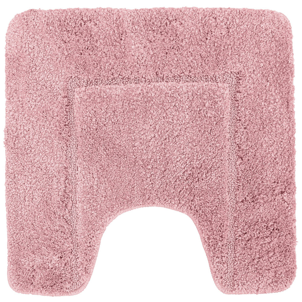 Mayfair Blush Micro Fibre Bath Mat Set Image 4