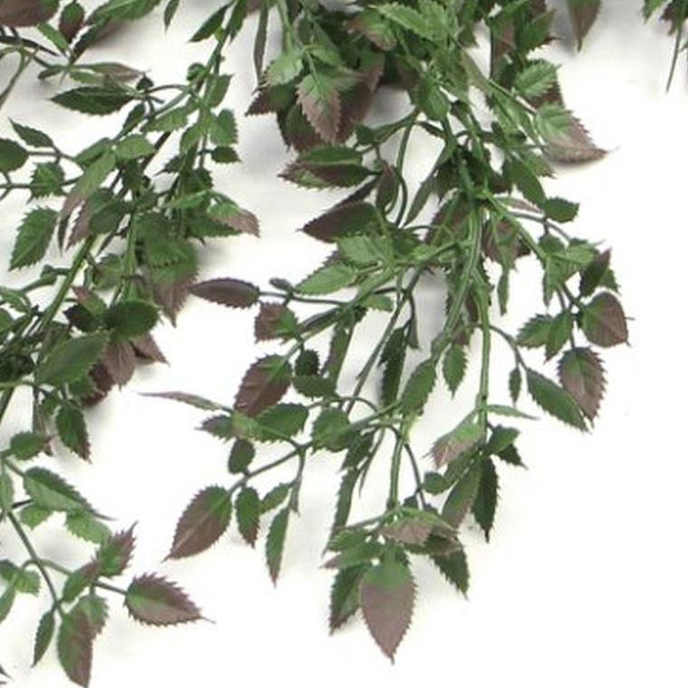 Leaf Angel Fern Hanging Artificial Plant 2ft Image 3