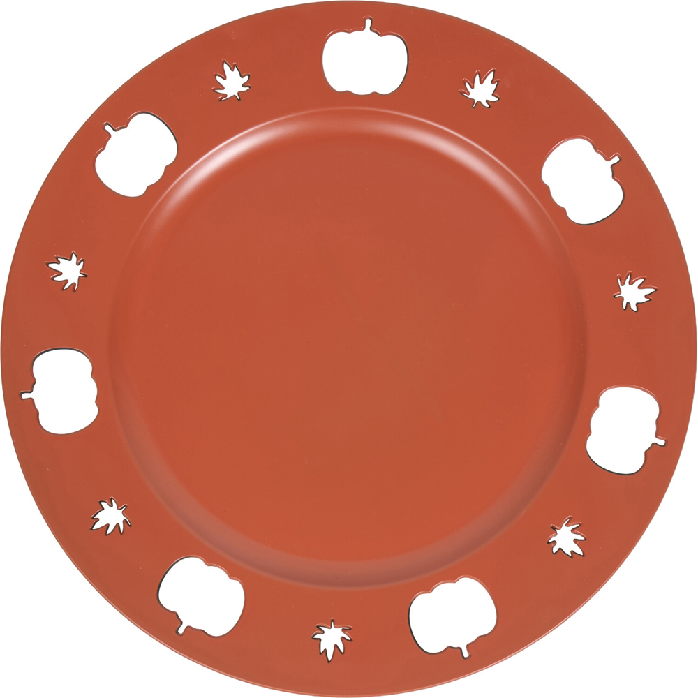 Pumpkin Charger Plate Image 2