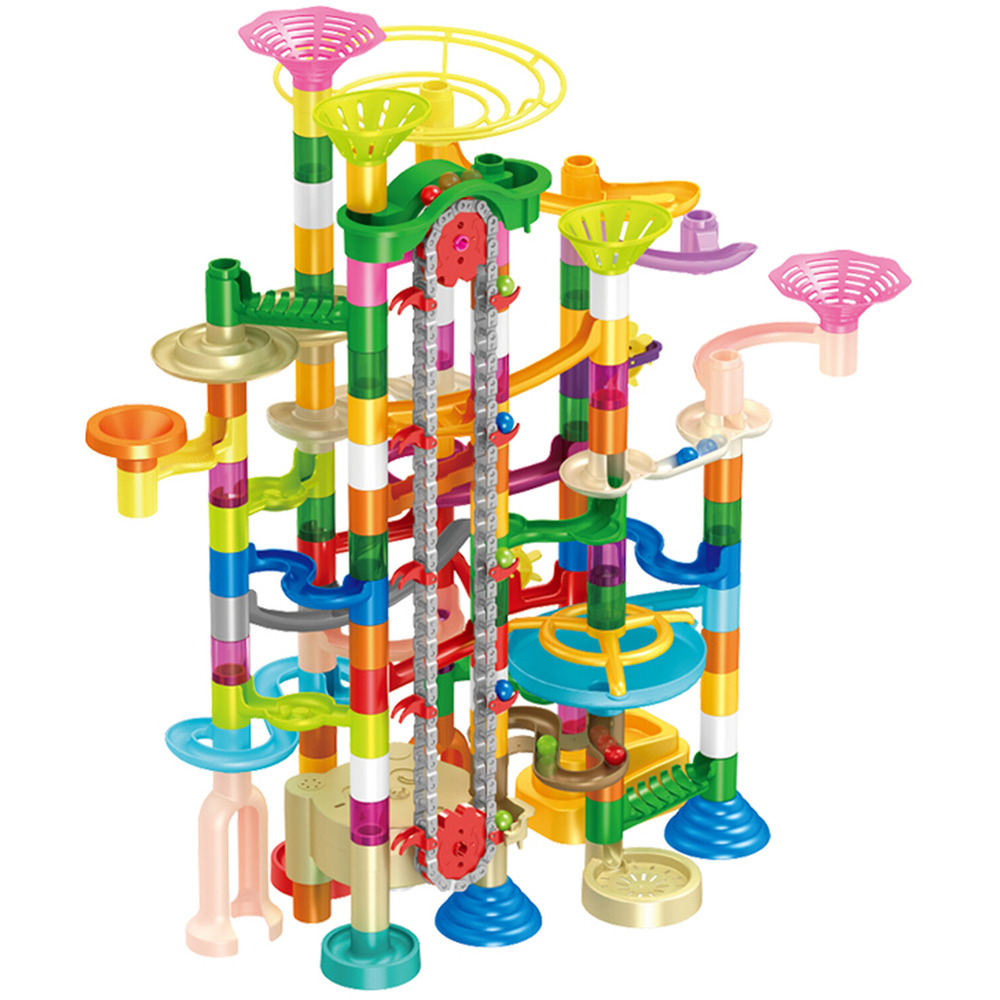 236 Piece Battery Operated Mega Marble Run Image 2