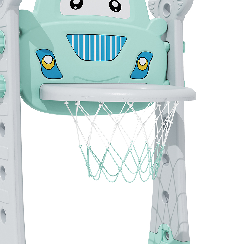 Living and Home Green Toddler Basketball Stand Set with Drawing Board Image 7