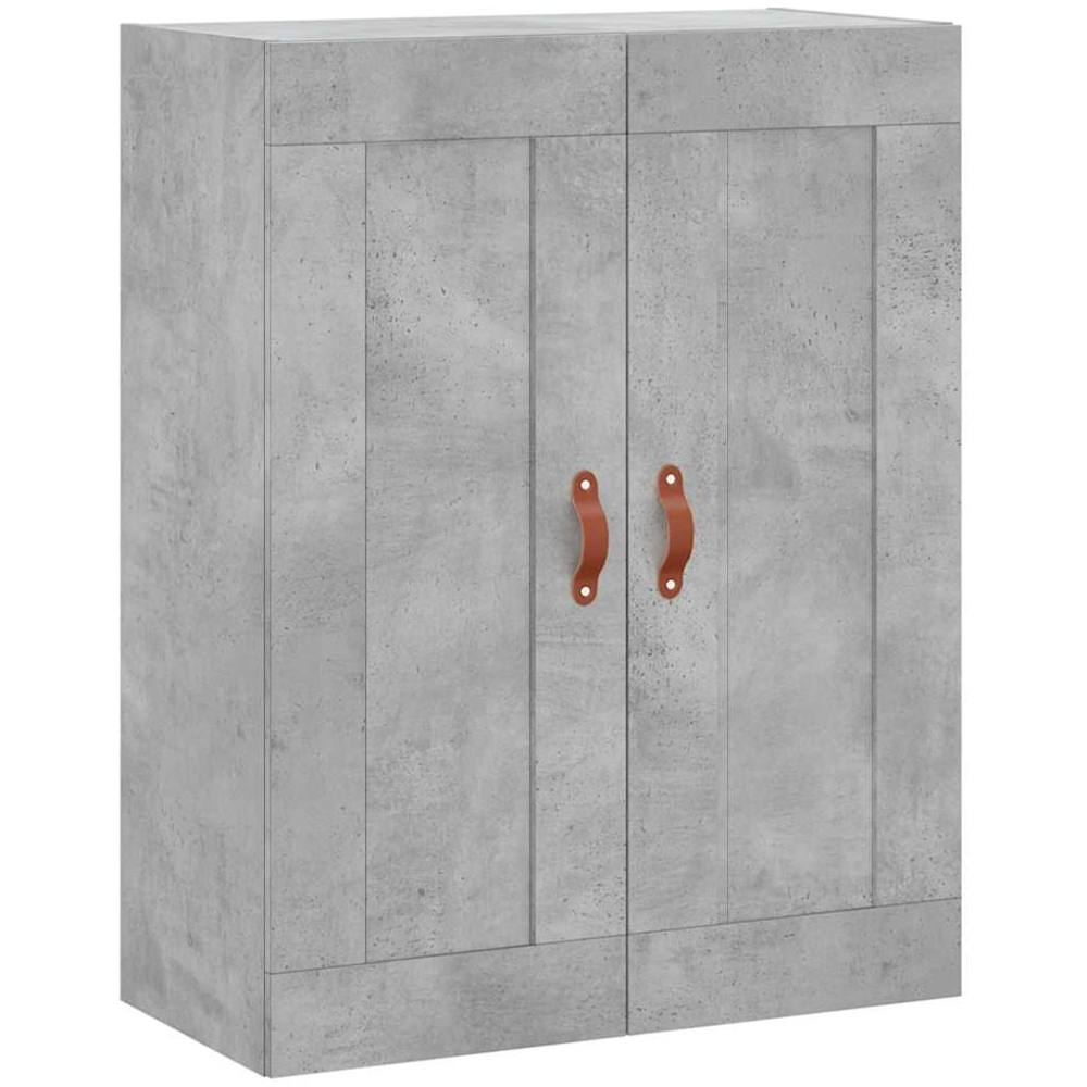 vidaXL 3 Door 3 Drawer Concrete Grey Highboard Image 5
