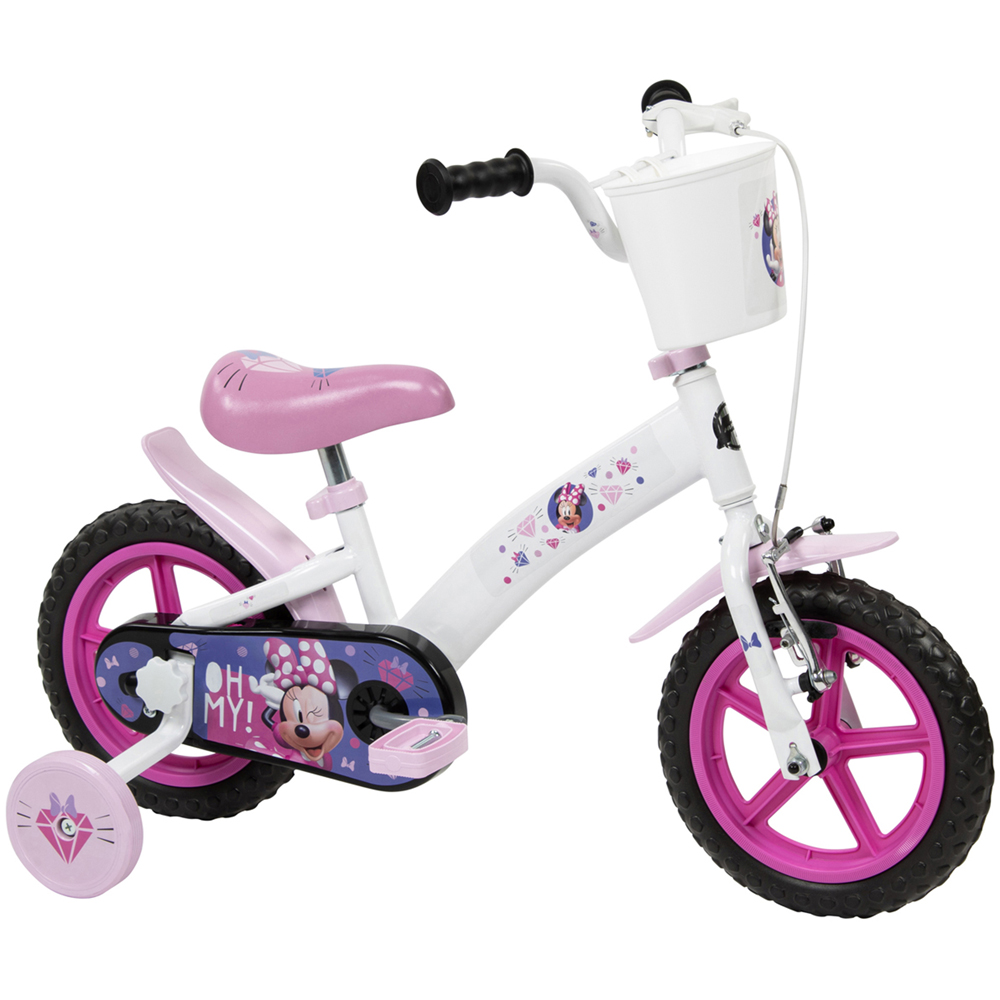 Disney Minnie 12 inch Bicycle 3-5 Years Image 4