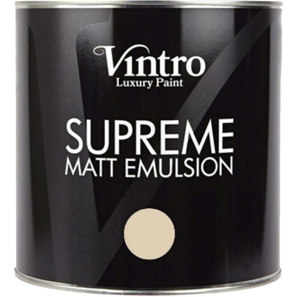 Vintro Paint Old Lace Matt Emulsion Interior Paint 2.5L Image 2