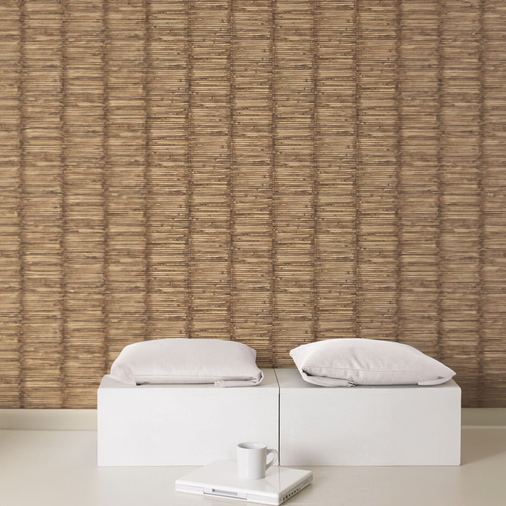 Galerie Global Fusion Bamboo Beige Wallpaper Image 2
