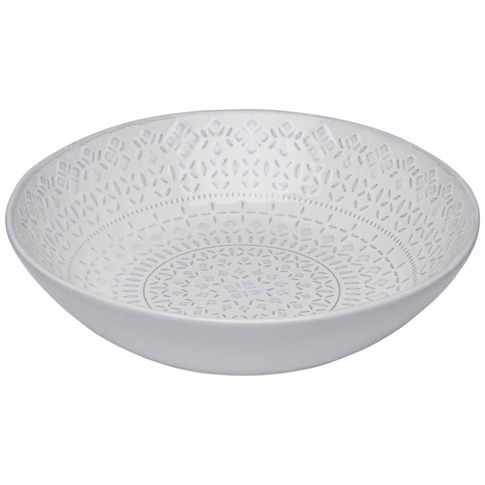 Wilko Salad Bowl Discovery Embossed Image 1