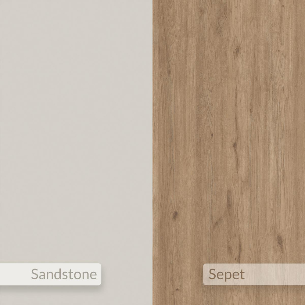 Decortie Cailin Single Shelf Sandstone Coffee Table Image 5