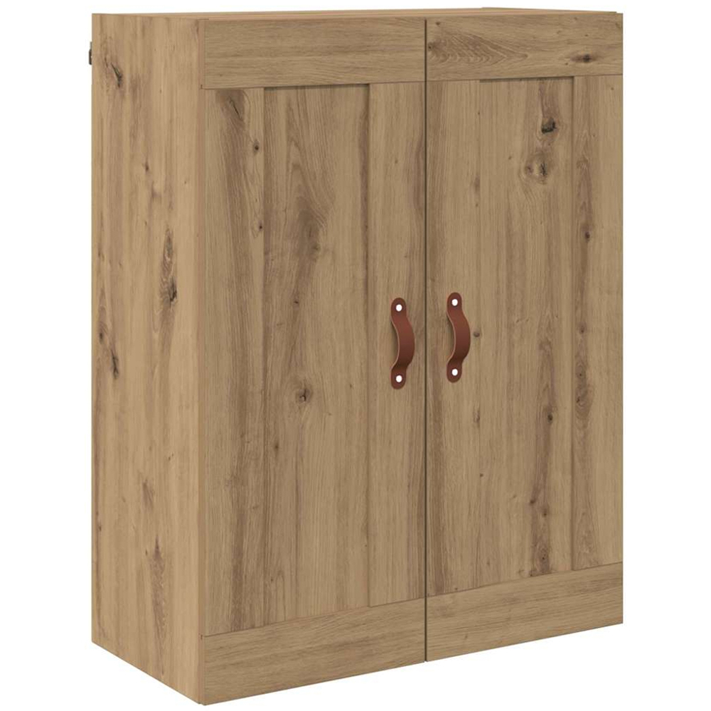 vidaXL 2 Door 3 Drawer Artisan Oak Sideboard Image 7