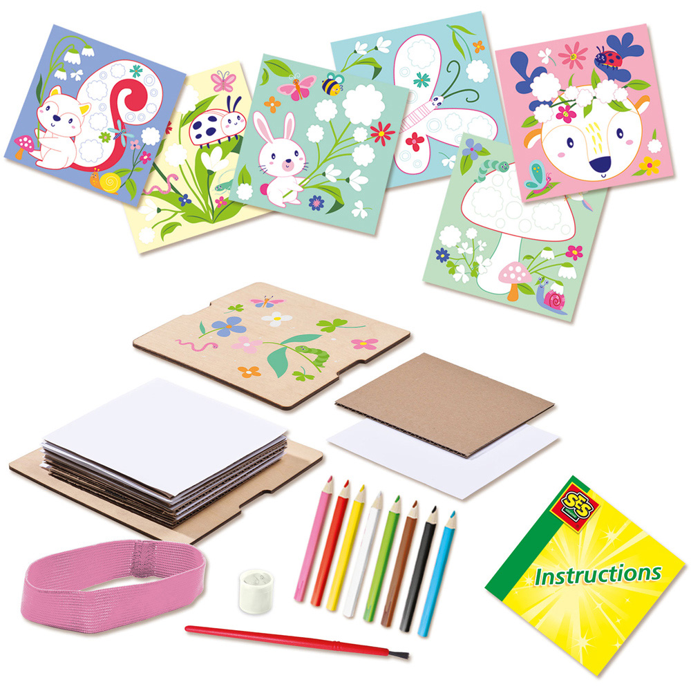 SES Creative Nature Inspired Flower Press Art Image 2