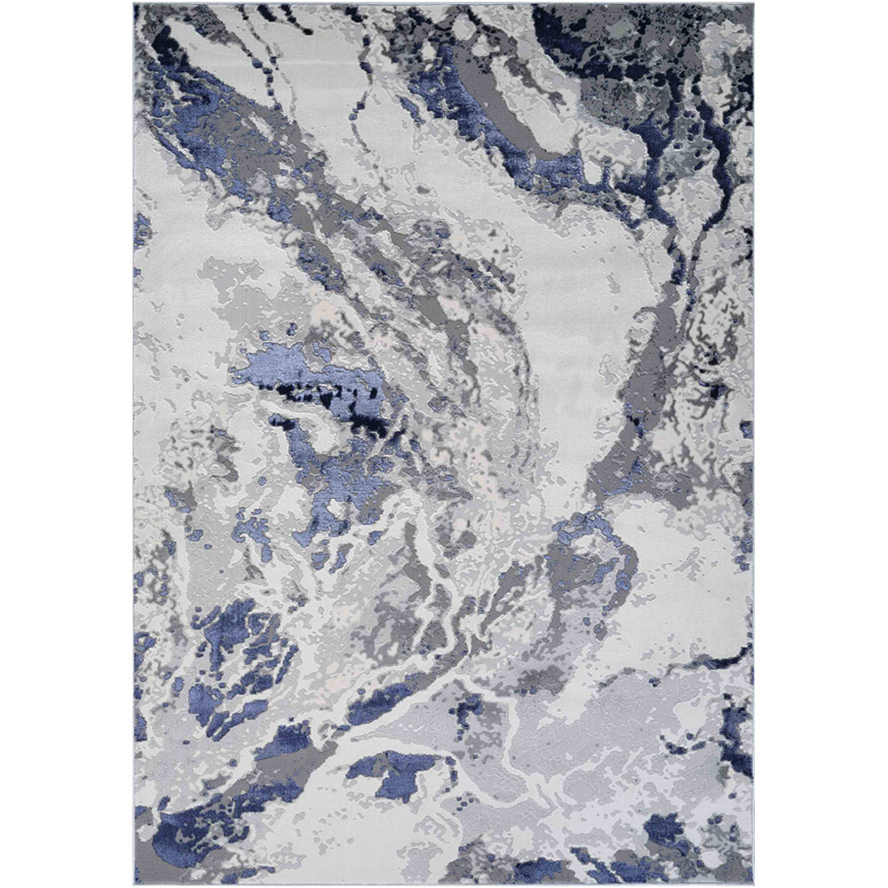Desire Rugs Picasso Navy Abstract Rug 160 x 230cm Image 1