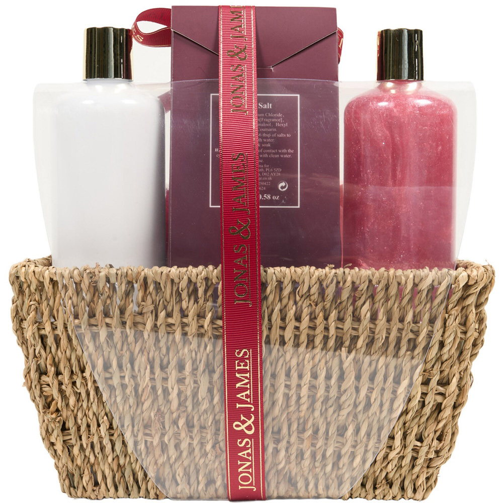 Velvet Cherry Basket Set Image 3