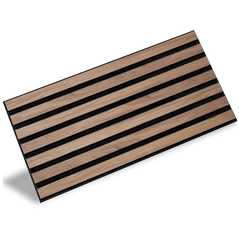 Wallsupply UltrAcoustic Eco Wallnut Acoustic Wall Panel 6 Pack Image 2