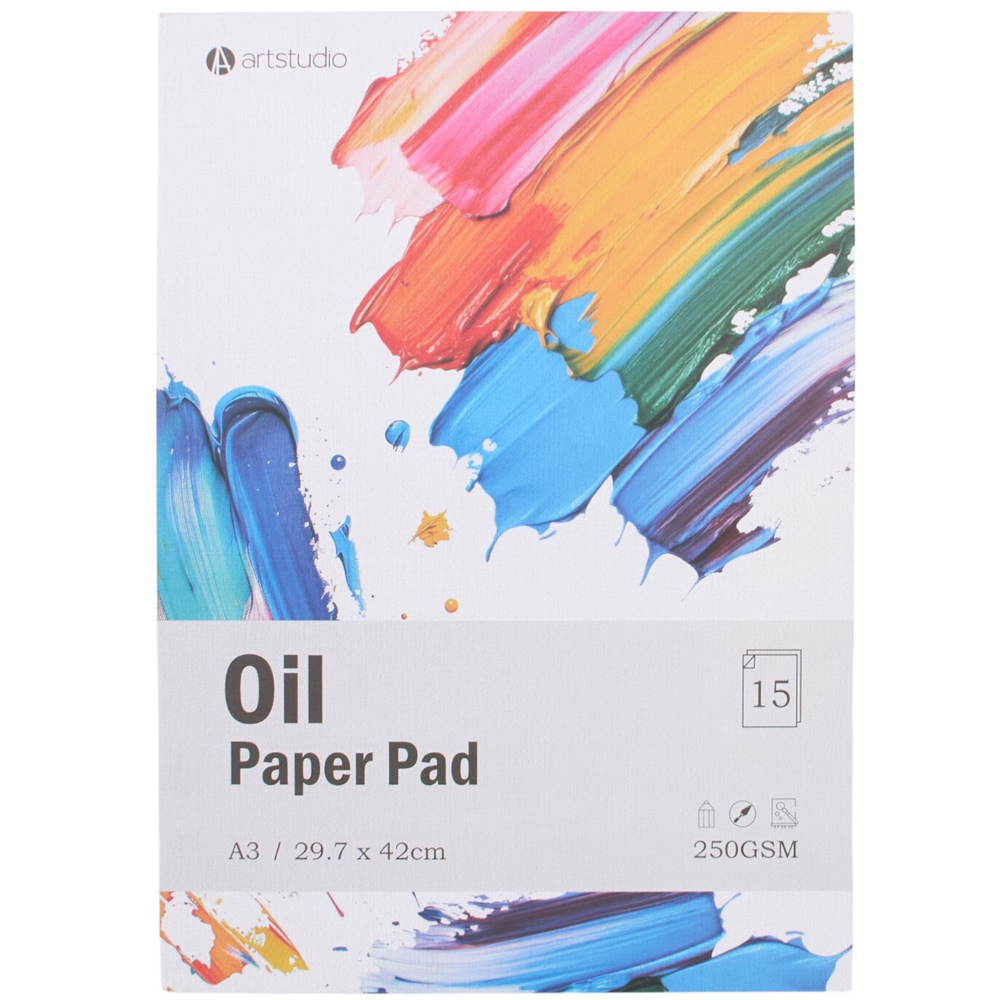 15 Sheets Oil Paper Pad A3 Image 1