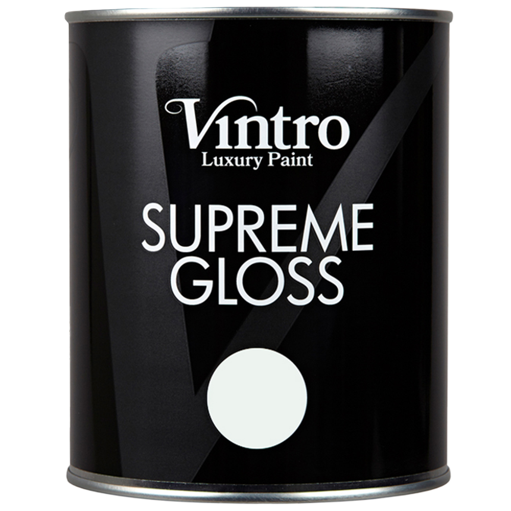 Vintro Paint Walls and Ceilings Honeydew Gloss Paint 1L Image 2