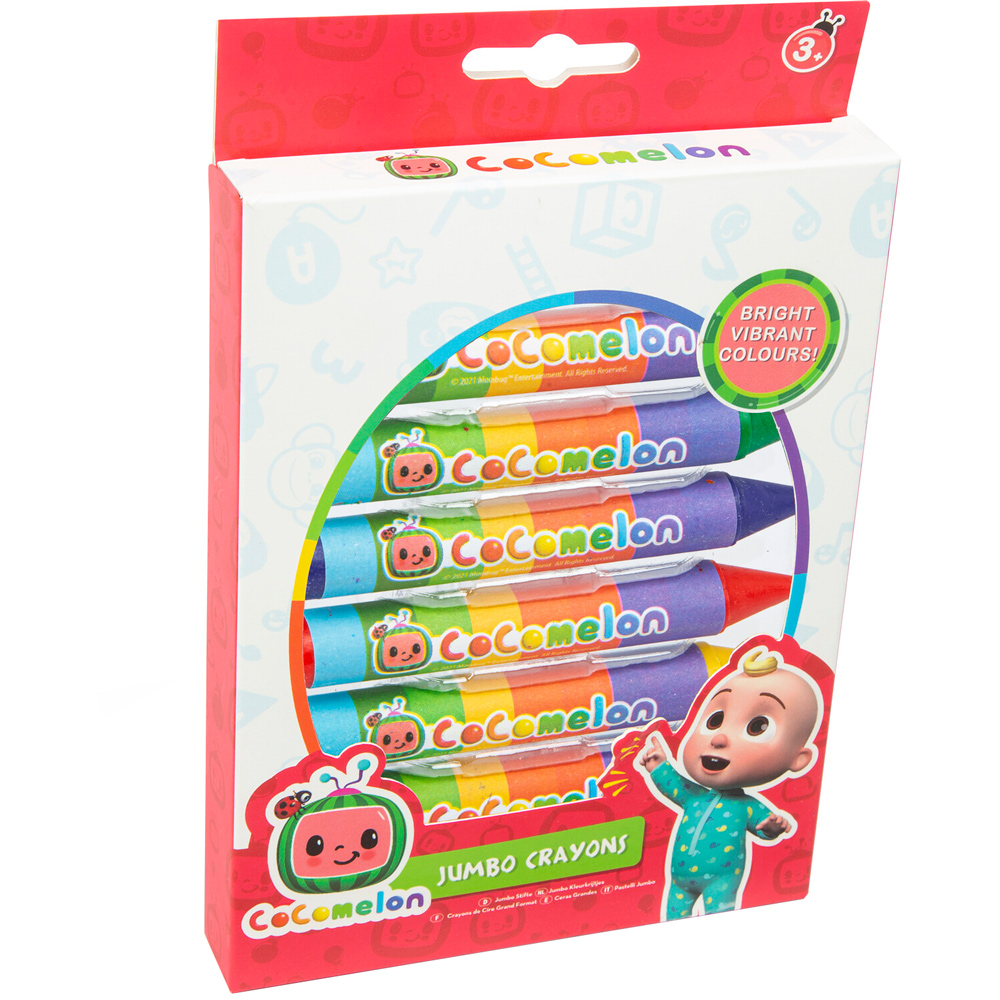 CoComelon Jumbo Crayons Image