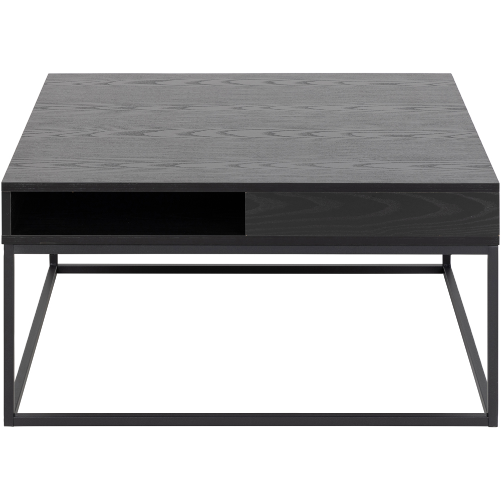Florence Willford 2 Shelf Black Coffee Table Image 3