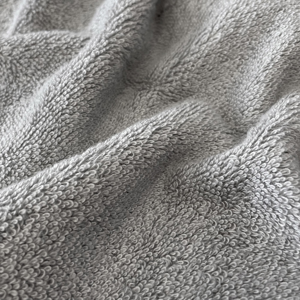 Allure Bath Fashions Bamboo Silver Grey Luxury Marlborough Bath Towel Image 3