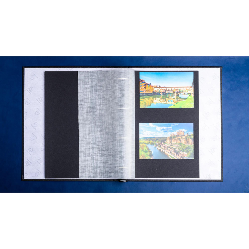 Exacompta OfficeByMe Black Photo Album 60 Sheet 10 x 15cm Image 5