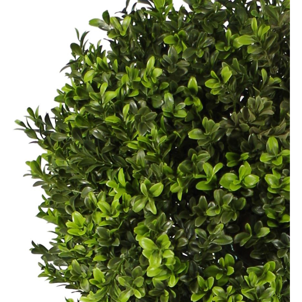 Leaf Boxwood Buxus Ball Topiary Artificial Tree Pot 4ft Image 4