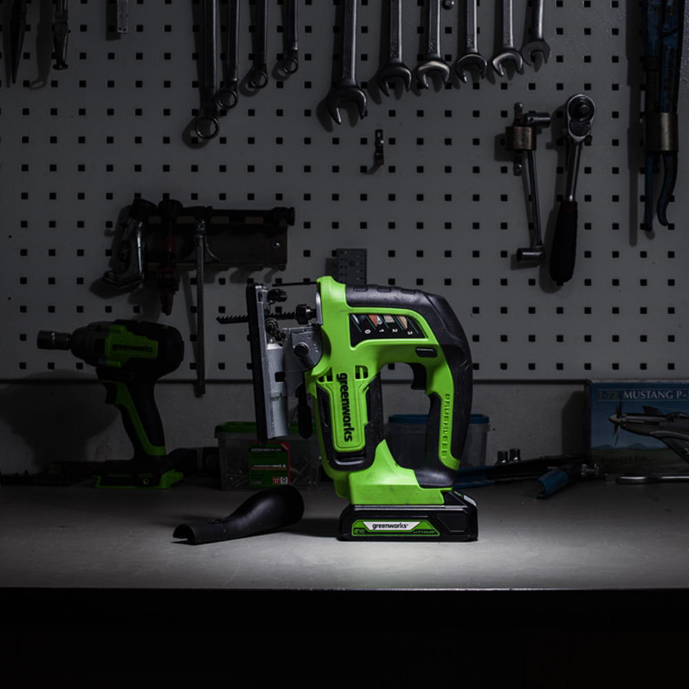 Greenworks GWGD24JS 24V Brushless Jigsaw Bare Unit Image 2