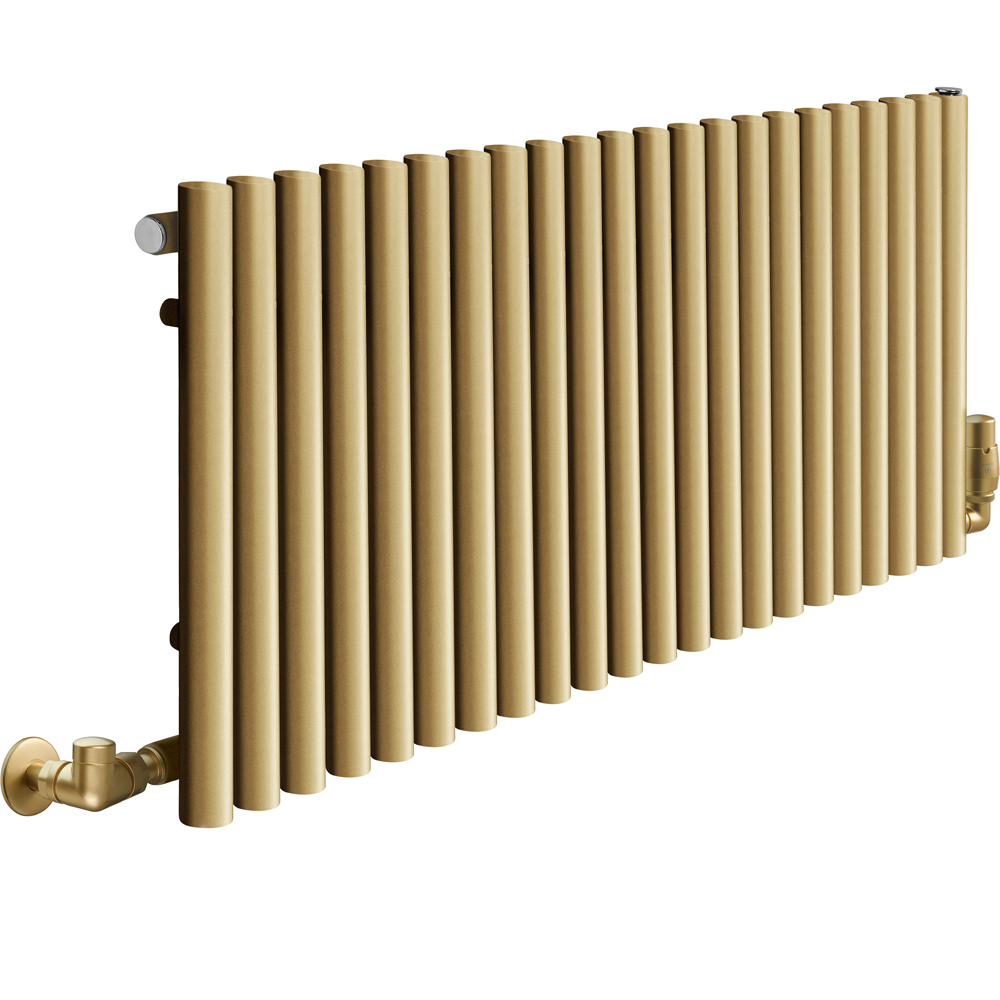 Terma Rolo Room 2768 BTU Brass Radiator 500 x 1195mm Image 1