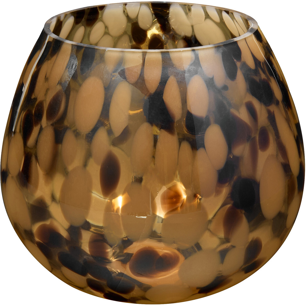Amber Confetti Candle Holder Image 3