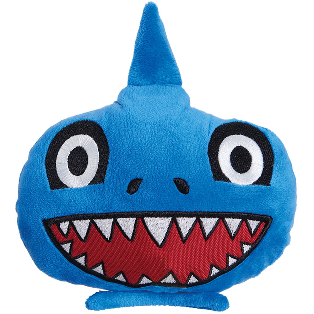 JML Chuckle Chums Shark Interactive Dog Toy Image 1