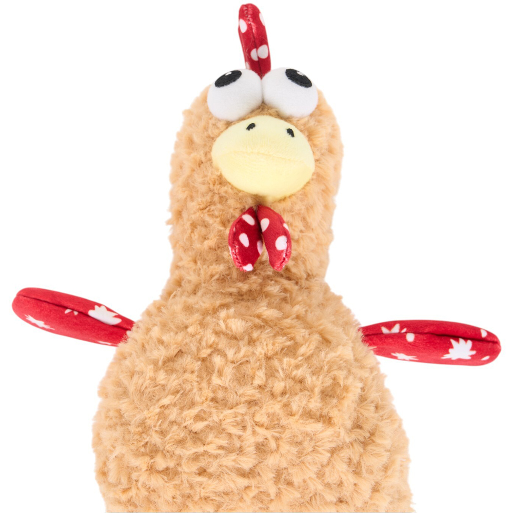 Turkey Giggler Dog ToyBrown Image 4