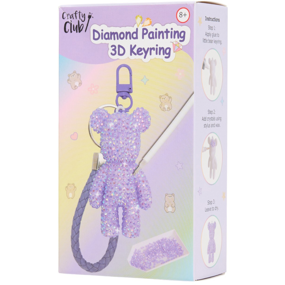 Diamond Painting 3D Keyring Kit Image 3