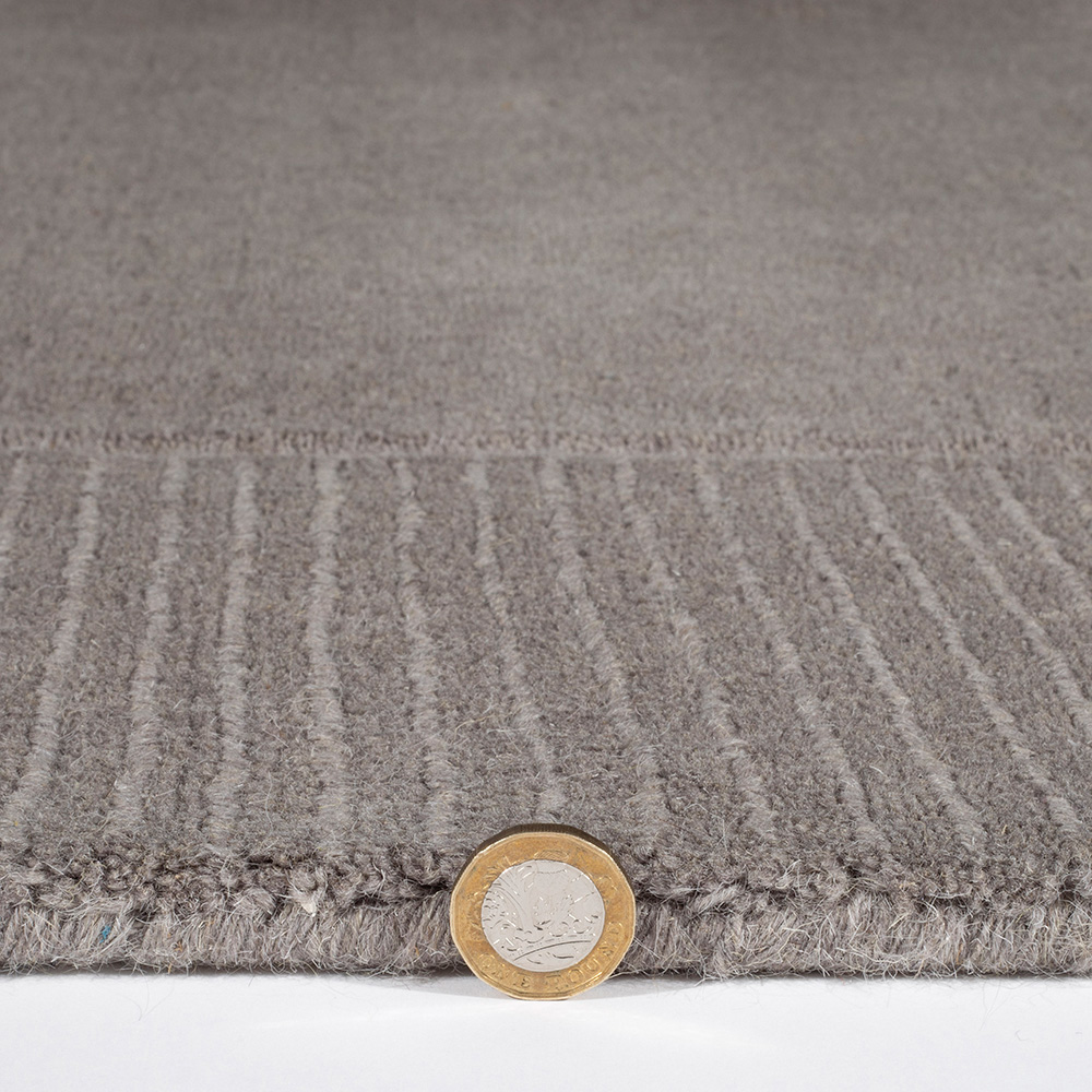 Esselle Home Esme Wool Grey Rug 200 x 290cm Image 3