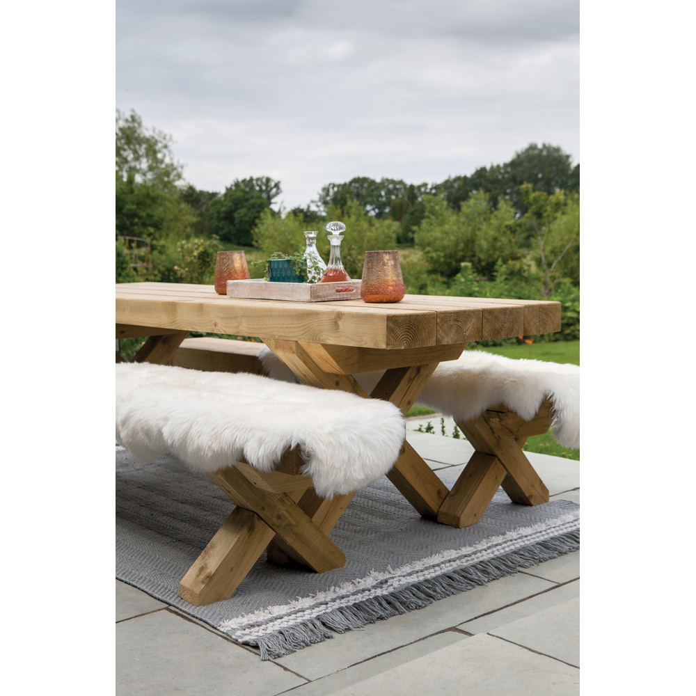 Origins Genuine Sheepskin Natural Rug 70 x 175cm Image 6