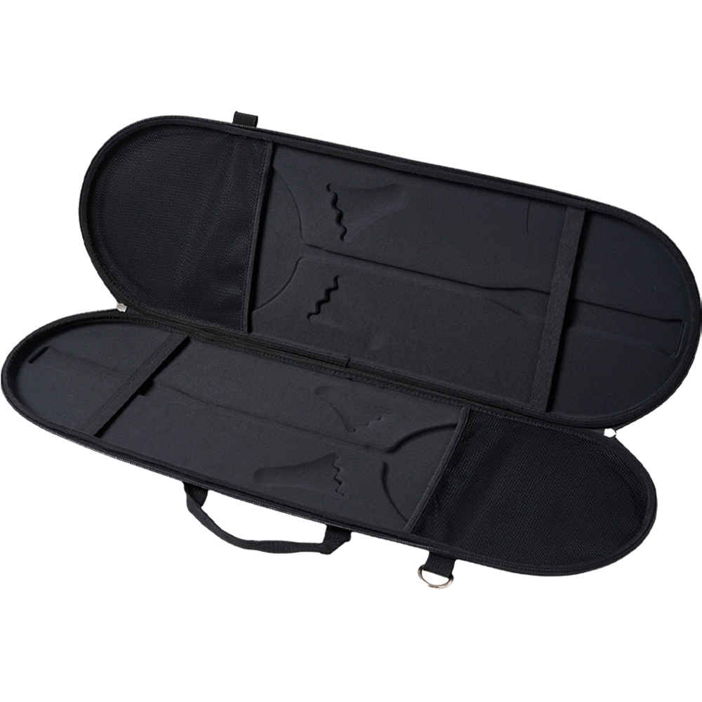 H&O Direct Black Badminton Racquet Bag with Shoulder Strap Image 2