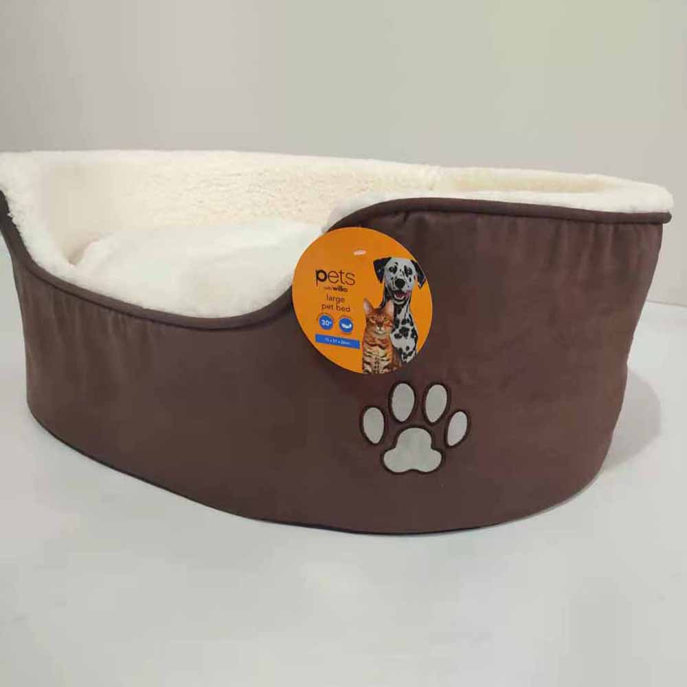 Wilko Large Paw Design Pet Bed Image 3