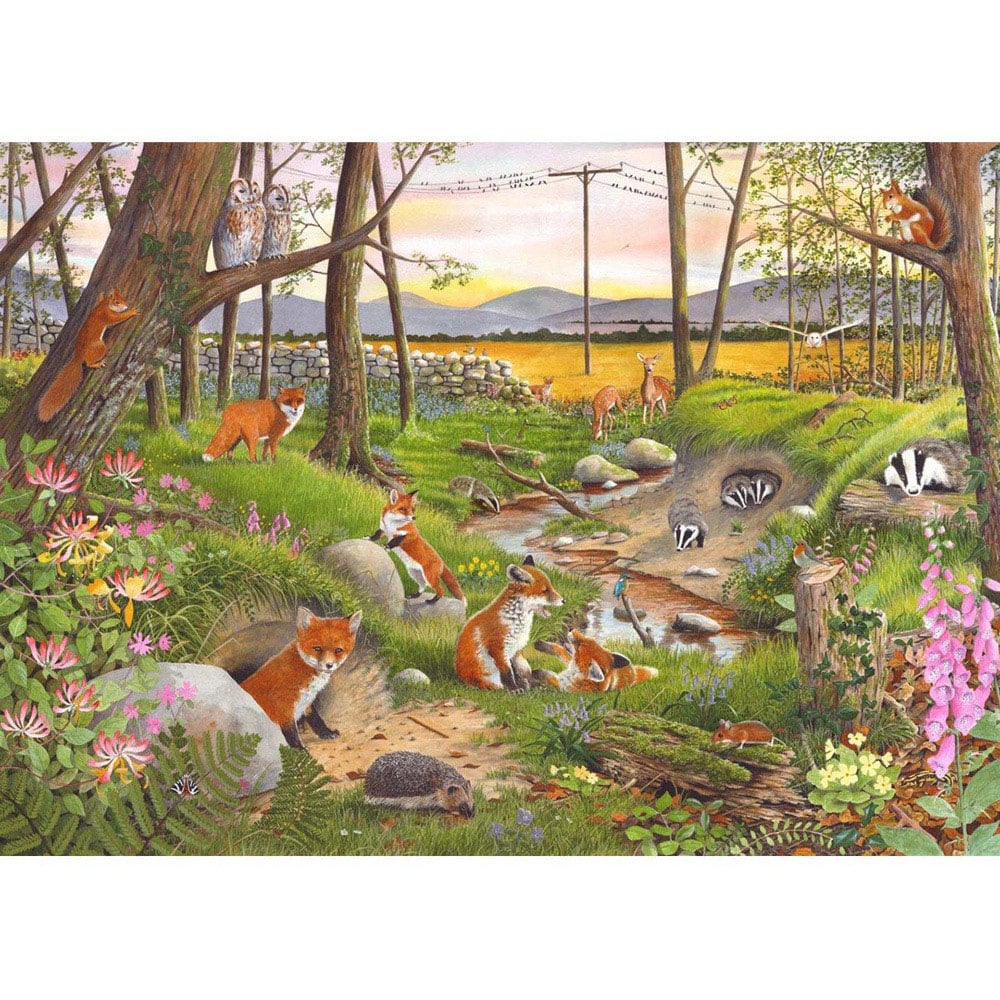 The House of Puzzles Midsummer Twilight 250 Piece Jigsaw Puzzle Image