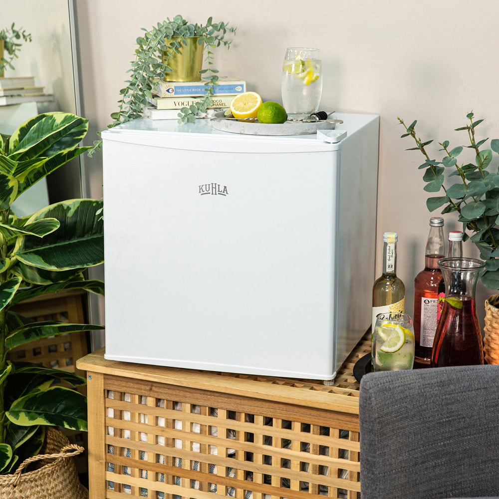 Kuhla KTTF0E4W White 43L Tabletop Fridge Image 6