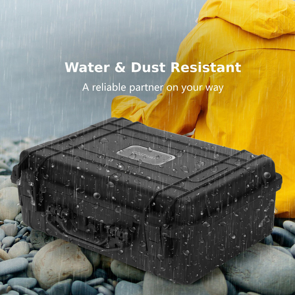 Costway Portable Waterproof Hard Case with Customizable Foam Insert 56 x 44cm Image 4