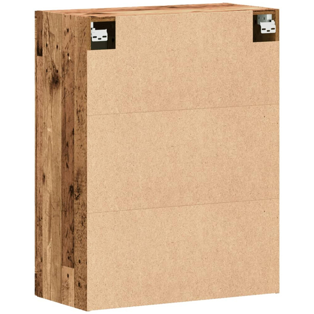 vidaXL 2 Door Brown Old Wood Wall Mounted Cabinet Image 6
