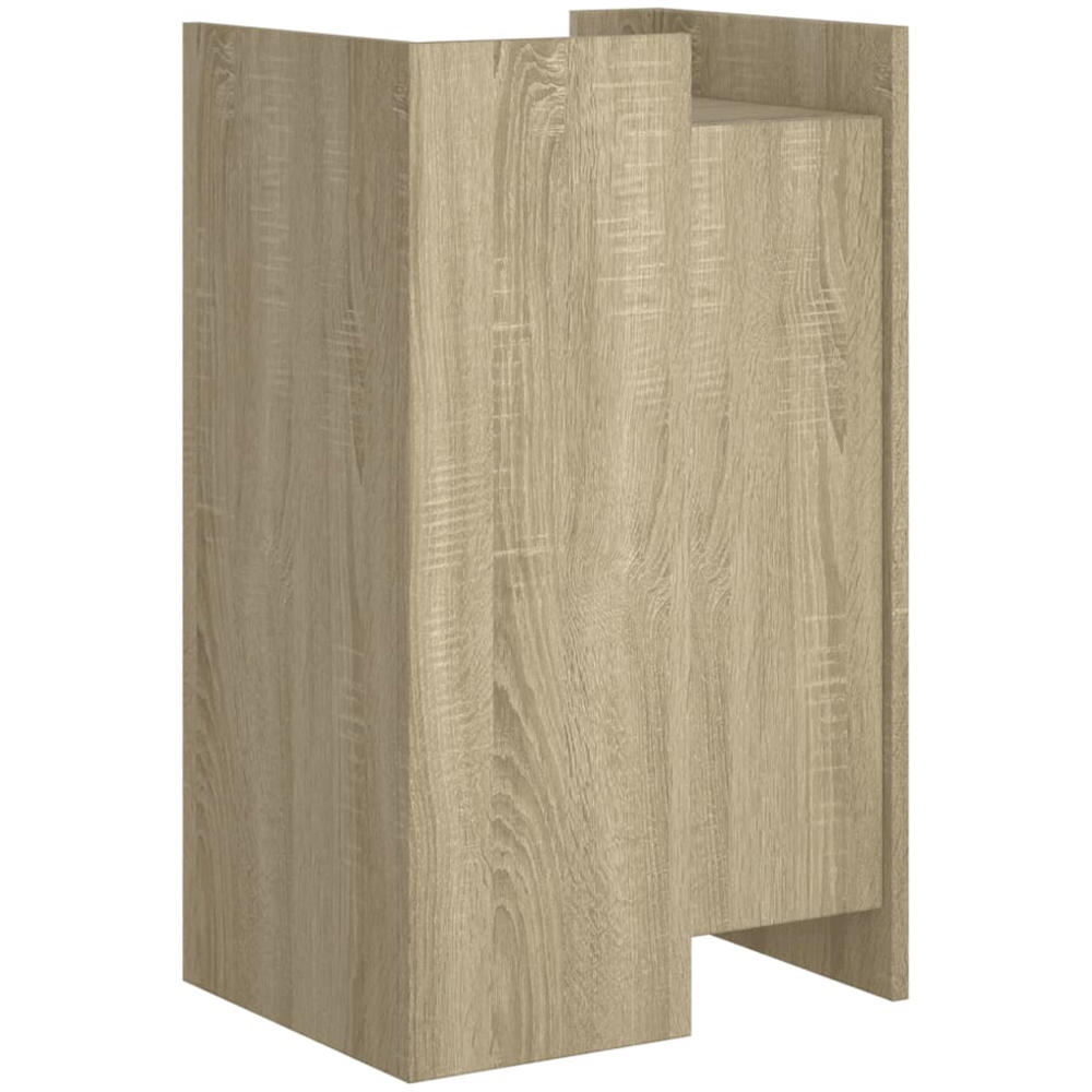 vidaXL Single Door Sonoma Oak Sideboard Image 6