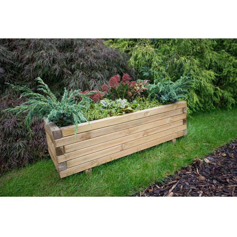 Forest Garden Timber Agen Planter 40 x 100cm Image 3