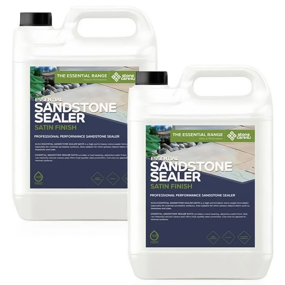 StoneCare4U Essential Satin Finish Sandstone Sealer 5L 2 Pack Image 1