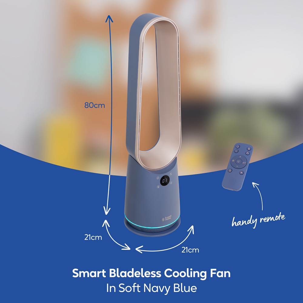 Russell Hobbs Opulence Smart Bladeless Cooling Fan with Remote Image 9