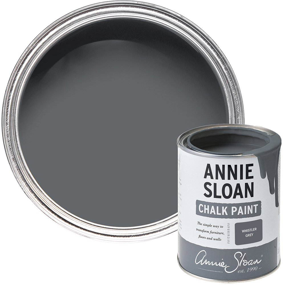 Annie Sloan Whistler Grey Matt Chalk Paint 1L Image 1