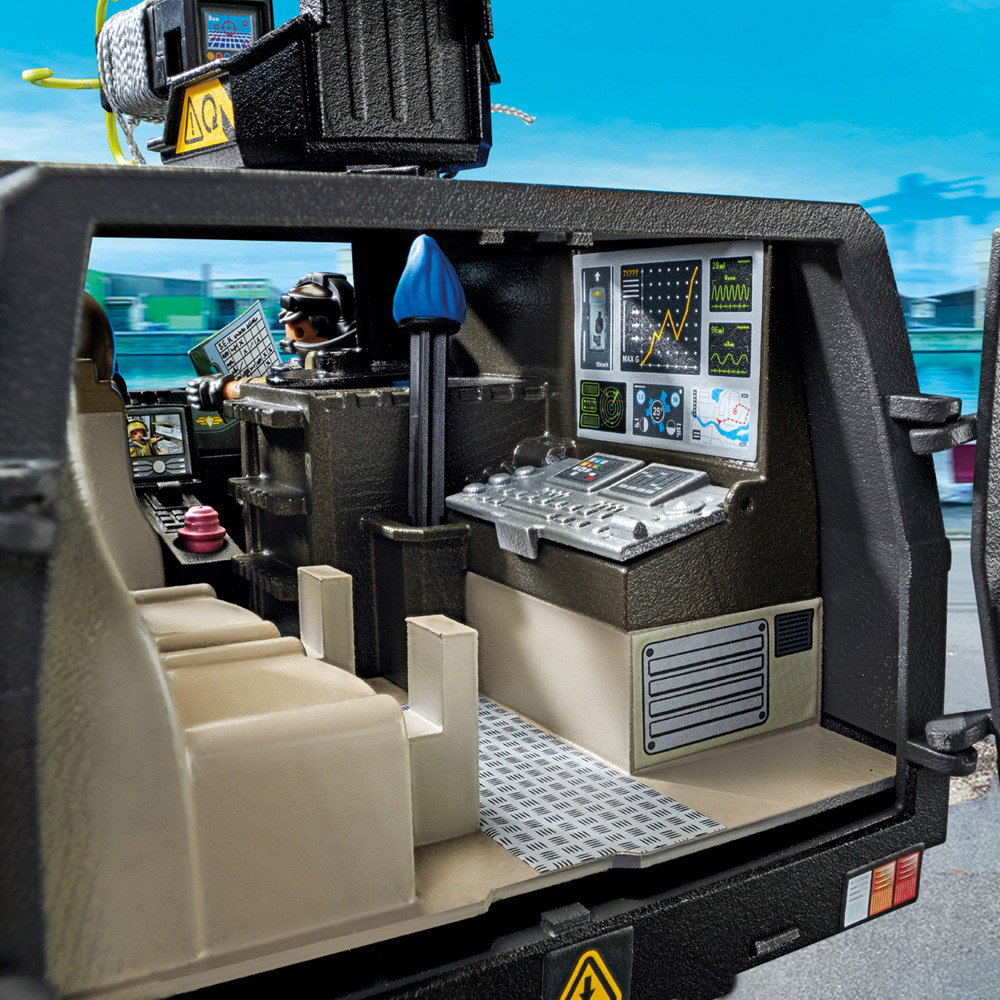 Playmobil Tactical Unit All-Terrain Vehicle Playset 73 Piece Image 7