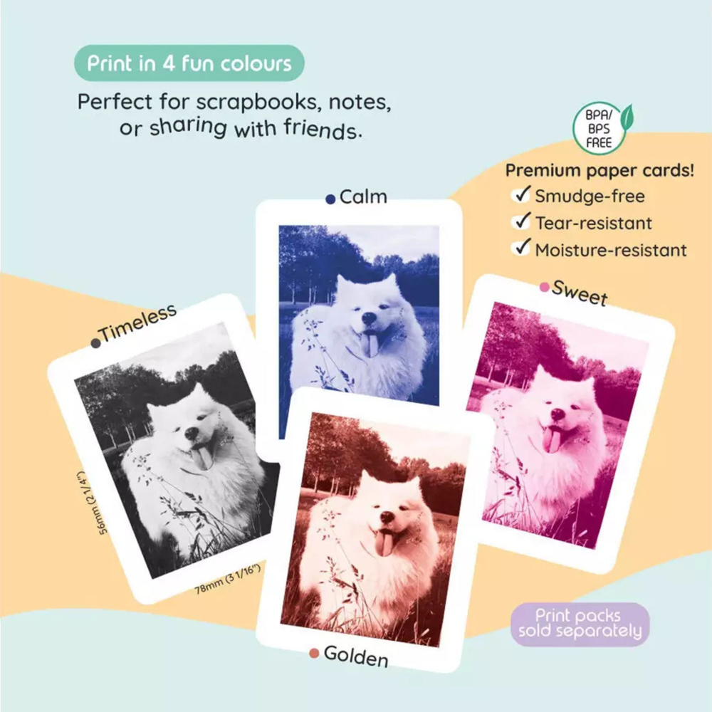 Kiimento Mint Kids Ink-Free Instant Print Digital Camera Image 4