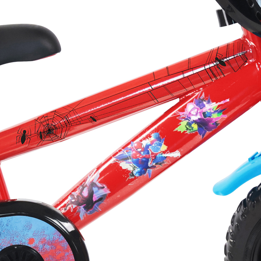 Denver Marvel Spider-Man 12 inch Kids Bicycle with Stabilisers Image 4