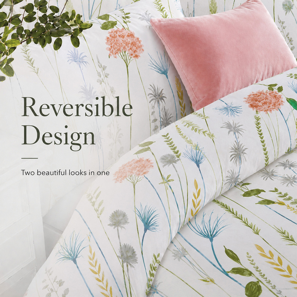 Florelle Bloomfield Single Reversible Duvet Set Image 7
