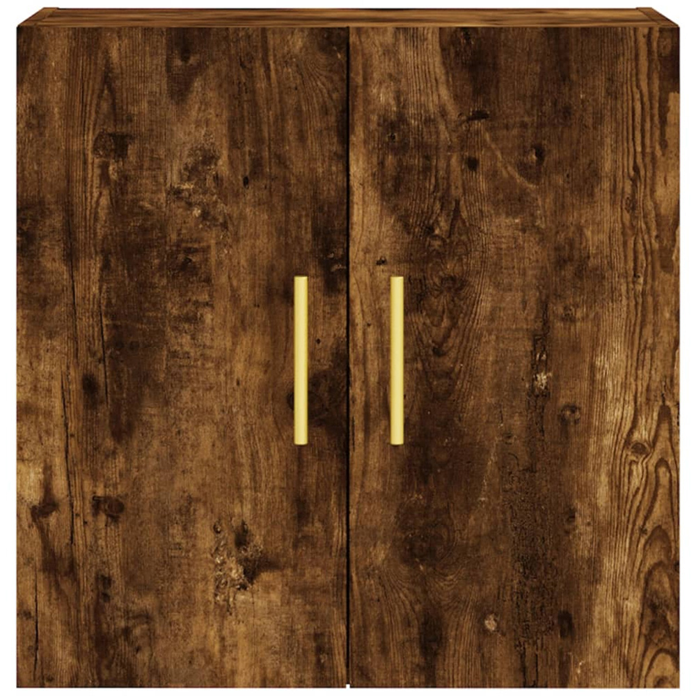 vidaXL 2 Door Smoked Oak Wall Cabinet Image 5