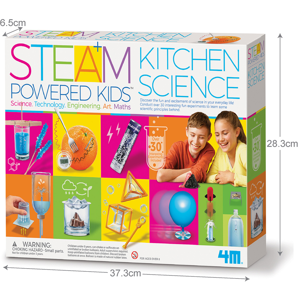 4M Steam Powered Kids Kitchen Science Playset Image 9