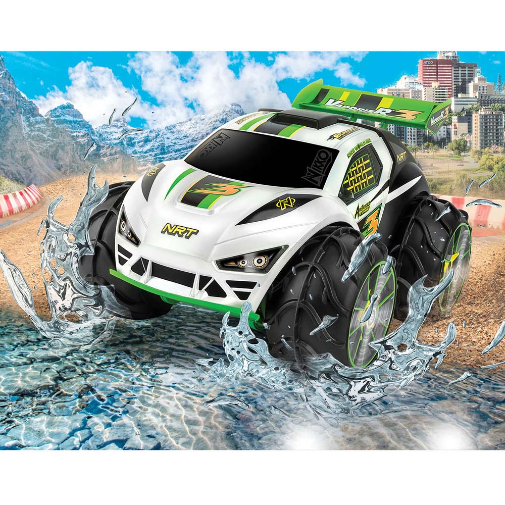 Nikko VaporizR 3 Neon Green Remote Control Car Image 6