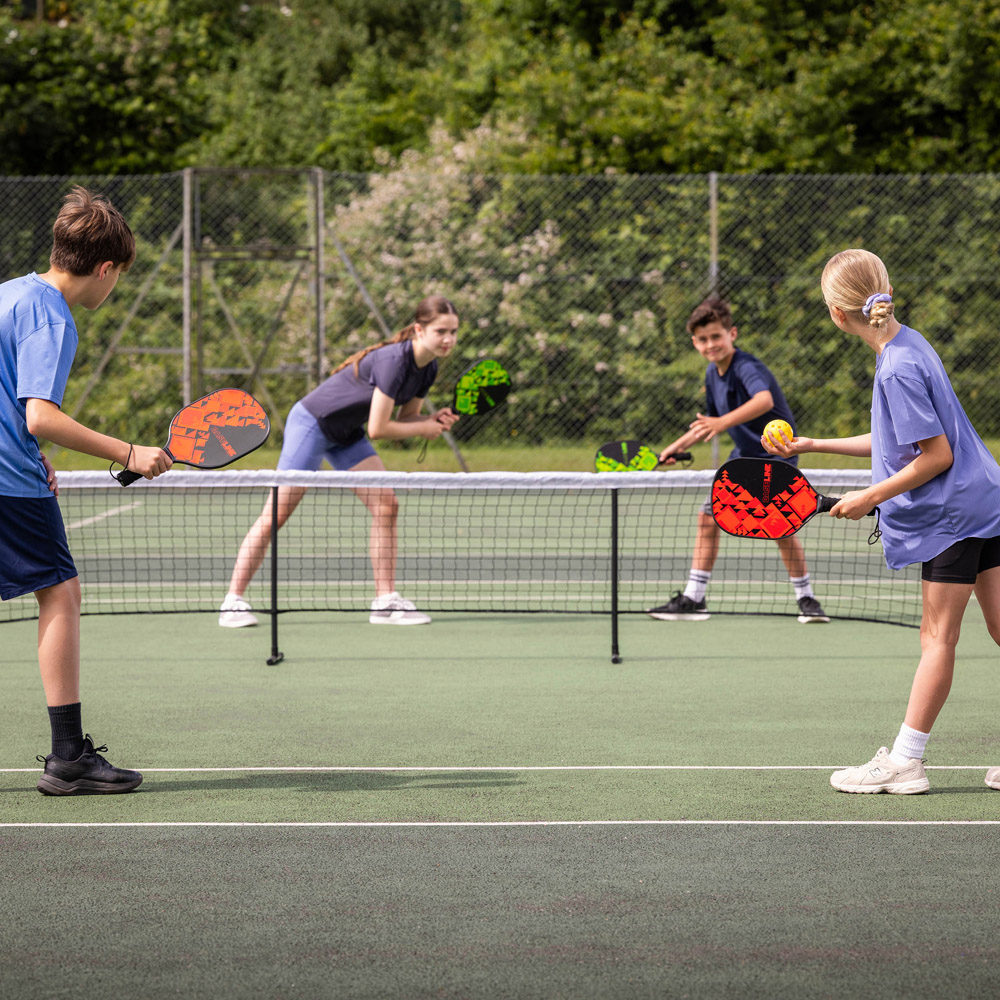 Toyrific Yellow 4 Player Pickleball Set Image 2